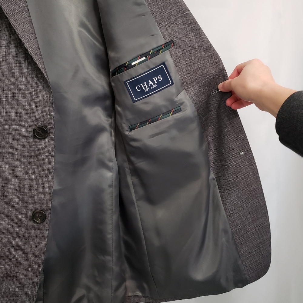 Chaps Wool Suit Jacket - image 5